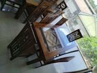 New Teak Dining Table and Chairs