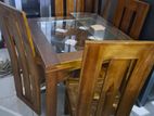 New Teak Dining Table with 4 Chair