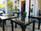 New Teak Dining Table with 4 Chairs