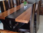 New Teak Dining Table with 6 Chair