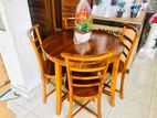 New Teak Dining Table with Chair 4