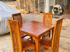 New Teak Dining Table with Chair 4 .