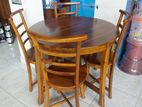 New Teak Dining Table with Chair 4
