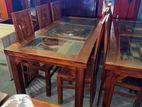 New Teak Dining Table with Chair 6