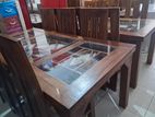 New Teak Dining Table with Chairs