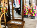 New Teak Dressing Table with Stone .