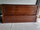 New Teak Full Box Bed King Size 72"x72" / 6x6ft