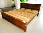 New Teak King Size Box Bed .6*6