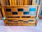 New Teak Queen Box Bed 6*5 Ft (72*60)