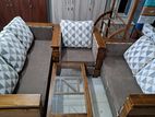 New Teak Sofa Set