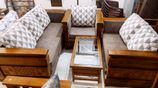 New Teak Sofa Set