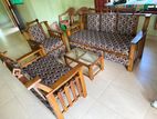 New teak sopa set