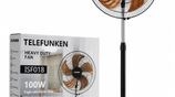 New Telefunken 18'' Heavy Duty Aluminium Blade Stand fan _ Germany