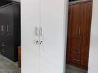 New Two Door White Melamine Wardrobes