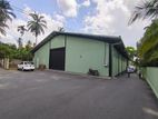 NEW WAREHOUSE FOR SALE IN MORAGAHHANA BUSROAD FACING .