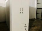 New White 2 Door Melamine Wardrobes
