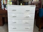New White Chest Drawer Cupboard