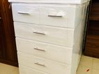 New White Chest Drawer Cupboard .