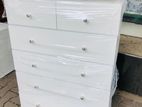 New White Chest Drawer set .