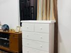 New White Chest Drawer set .