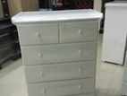 New White Chest Drawer set .