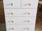 New White Chest Drawer set .