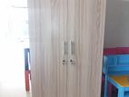New White Colour 2 Door Cupboard 6*2.5 Ft Wardrobe