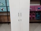 new white colour 2 door cupboard 6*2.5 ft wardrobe