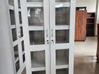 New White Colour 2 Door Melamine Office Cupboard