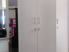 New White Colour 2 Door Wardrobe 6 X 2,5 Ft Cupboard