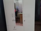 New White Colour 3 Door Cupboard 6*4 Wardrobe