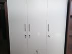 New White Colour Cupboard 3 Door 6 X 4 Ft Wardrobe