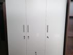 New White Colour Cupboard 3 Door 6 X 4 Ft Wardrobe large