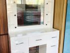 New White Colour Luxury Dressing Table Large