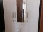 New White Colour Melamine 3 Door Cupboard Wardrobe