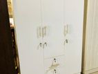 New White Colour Melamine Cupboard 3 Door