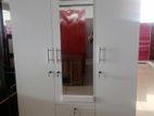 New White Coloure 3 Door Cupboard 6*4 Wardrobe Fs