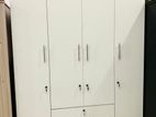 New White Large Melamine Cloth Cupboard