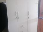 New White Melamine 3 Door 6 X 4 F Cupboard & dressing table