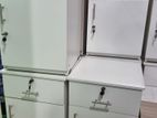 New white Melamine Bedside cupboard .