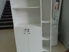 New White Melamine Book Cupboard
