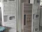 New White Melamine Pantry Cupboard Set