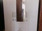 New White Melamine Wardrobe 3 Door Cupboard 6 x 4 ft
