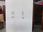 New white Melamine Wardrobes 3 door .