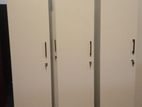 New White one door persenol cupboard .