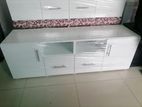 new white or black colour tv stand 55" cupboard