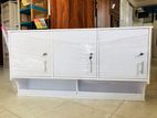 New white R/Made Melamine Pantry Cupboard 3 Door