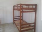 new wood bunk bed 6 x 3 ft