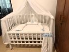 Wooden Baby Cot