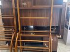 New wooden cloth rack L .